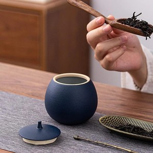 Juego de 5 recipientes de cerámica con tapas herméticas, recipientes seguros para alimentos, organizador de cocina duradero, almacenamiento moderno para encimera - Product Image 3