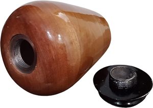 Wooden Urn <b>for</b> <b>Ashes</b> Cremation Burial: Urns Box with Open Close Screw Lid - Product Image 3