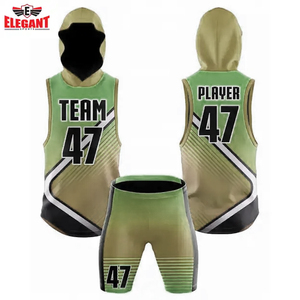 Uniforme de fútbol Deportivo 7on7, logotipo personalizado, impresión por sublimación, 100% poliéster, venta al por mayor, uniforme de fútbol americano 7v7 - Product Image 6