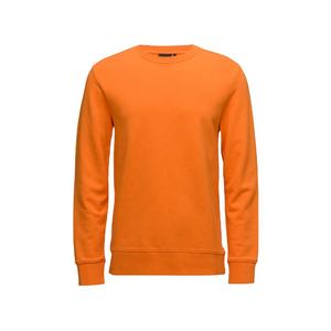 Venta al por mayor 100% algodón Sudadera de cuello redondo personalizado bordado de gran tamaño pulóver Unisex con capucha de lana en blanco para los hombres - Product Image 3