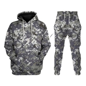 Sudaderas con capucha de camuflaje para hombre, chándal/pantalones con estampado de animales 3D de caza de plantas, jersey de manga larga de gran tamaño, superventas, Otoño Invierno - Product Image 3