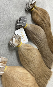 ผมต่อแบบเทป Dream Hair T03 เวอร์จิ้นเวียดนาม 36 นิ้ว แบบเส้นเดียว ลอนหยิก ปราศจากสารเคมี ทุกสีปรับแต่งได้ - Product Image 2