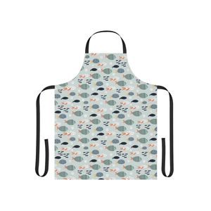 Prix de gros Tablier de cuisine en coton et lin durable avec sangle réglable pour usage domestique - Product Image 4