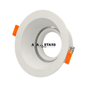 Approvisionnement d'usine MR16 GU10 Downlight Fitting Fixations Encastré Réglable Plafond <span class=keywords><strong>Spot</strong></span> Down Light Avec Ampoule Remplaçable - Product Image 1