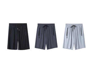 High Street Men's Plus Size Casual Shorts Quick Dry Athletic Workout Gym Sweat Shorts de Pakistán New Sale Sportswear - Product Image 3