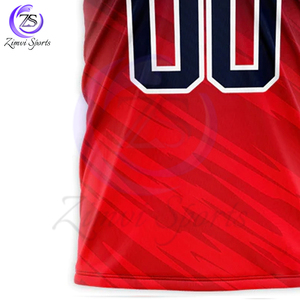 Completamente sublimado mejor proveedor de calidad superior nuevos adultos usan nueva moda al por mayor tasa de desgaste del equipo deportivo 7 en 7 uniformes - Product Image 5