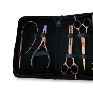 Kit profesional de alicates para extensiones de cabello, grado quirúrgico, acero inoxidable, uso comercial, Ariston International - Product Image 3