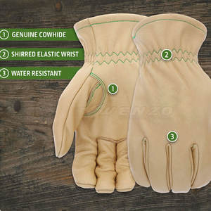 High Quality Durable Winter Driving <b>Gloves</b> Genuine Leather Safety <b>Gloves</b> <b>Touchscreen</b> Needle Detection Breathable Daily - Product Image 6