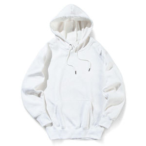 Sweat à capuche pour femme de qualité supérieure, en polaire blanc, manches longues, veste courte, épaules tombantes, streetwear, respirant, sweat à capuche court - Product Image 5