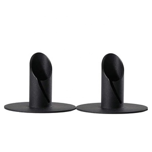2025 Design Blanc Fini Bougeoir Durable Métallique Antidérapant Bougeoir Haute Exigeant Table Top Éclairage Décor - Product Image 4