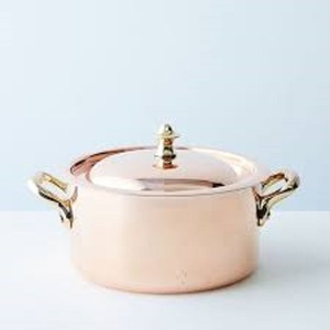 <b>Copper</b> Pot Exclusive QUALITY COLLECTION Traditional Modern Design <b>Copper</b> Finished Decorative Food Serving <b>Kitchen</b> <b>Copper</b> Bowl - Product Image 2