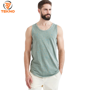 เสื้อกล้ามออกกำลังกายแขนกุดทำจากผ้าฝ้ายแห้งเร็วสำหรับผู้ชายเสื้อออกกำลังกายแฟชั่นใหม่ล่าสุดสำหรับฤดูร้อน - Product Image 1