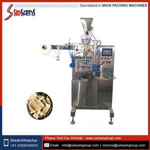 Empaquetadora de polvo automática de bolsa Snus de venta directa de fábrica con papel de filtro de embalaje Snus - Product Image 5