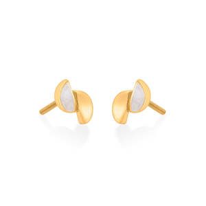 24K Gold Plated Split Circle Zircon <b>Bridal</b> <b>Jewelry</b> <b>Set</b> - Product Image 4