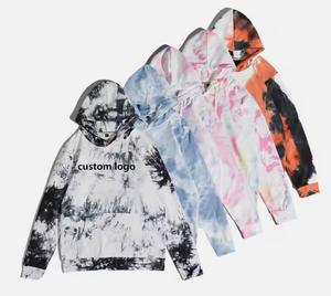 Dernier modèle Sweats à capuche Tie Dye pour femmes Sweats à capuche respirants anti-rétrécissement et anti-rides pour femmes avec service OEM - Product Image 5