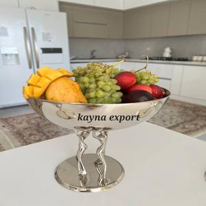 Frutero de Acero Inoxidable Pulido Ecológico para Hoteles, Restaurantes y Fiestas - Exhibición de Alimentos y Decoración de Mesa - Product Image 3