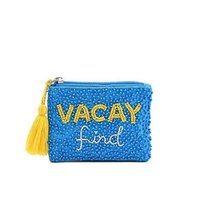 Declaración exclusivo trabajo hecho a mano VACAY encontrar bordado con cuentas monedero Top lujo Premium Moda para niña - Product Image 1