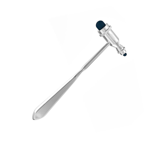 Martillo de percusión de acero inoxidable, herramienta de diagnóstico de reflejos neurológicos, instrumento médico con cabeza pesada - Product Image 5