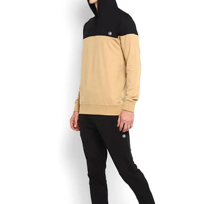 Suministro directo de fábrica Última colección Hombres Pullover Chándal Logotipo personalizado Impreso Color sólido Hombres Pullover Chándal - Product Image 2