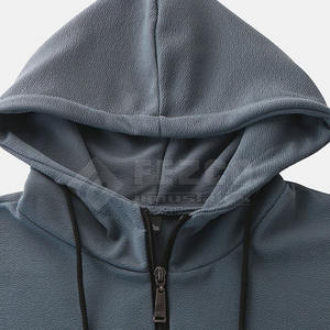 Chaqueta de algodón con capucha de gran tamaño para hombre, moda callejera, personalizable, nuevo diseño, Sudadera con capucha de invierno duradera, 2025 - Product Image 3