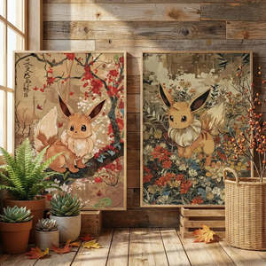 Póster de Anime de Pokémon, Póster de Pintura de Naturaleza - Product Image 5
