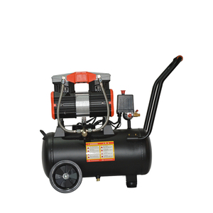Compresseur d'air à piston silencieux sans huile 110V/220V 25L à prix d'usine, composants de moteur portables pour les mines - Product Image 2