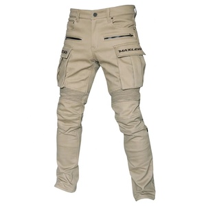 Pantalon de moto de haute qualité pour homme, imperméable et coupe-vent, en tissu polyester respirant. - Product Image 2