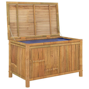 Caja de cubierta de bambú resistente al agua marrón para almacenamiento - Product Image 2