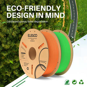 เส้นพลาสติกสำหรับเครื่องพิมพ์สามมิติ ELEGOO 1 กก. สี PLA ขนาด 1.75 มม. พร้อมบริการแปรรูป 17 ประเภท รวมถึง ABS PA PP PPS PEK ไนลอน POM และอื่นๆ - Product Image 4