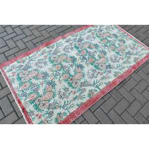 พรมลายตุรกีโบราณ ขนาด 3.5x6.4 ฟุต (108x194 ซม.) สีแดงแบบเปอร์เซีย - Product Image 2