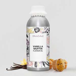 Aceite Saborizante de Vainilla para Muffins, Aditivo Alimentario Líquido para Bases de Chicle y Otros Alimentos, Conservante e Ingrediente de Estilo Seco - Product Image 1