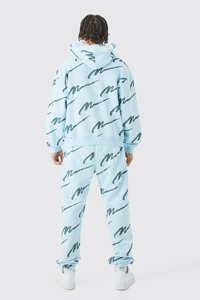 Conjunto de chándal con capucha de lana y algodón para hombre personalizado ropa deportiva para gimnasio invierno ecológica - Product Image 5