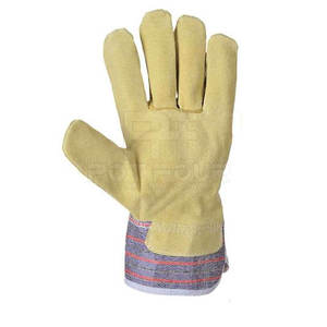 Guantes de cuero ligeros de trabajo más vendidos Guantes de seguridad de trabajo de protección de manos de alta calidad con función anticorte - Product Image 4