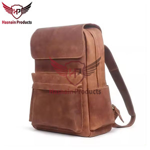 Sac à dos tendance et abordable pour enfants sac de livre d'école en cuir véritable durable pour garçons-Design de couleur unie à la mode - Product Image 6