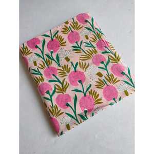 High Quality Customizable Combed Yarn Voile Fabric Organic Block Print Style Pure Cotton for <b>Home</b> Decor-JBJV11 - Product Image 1