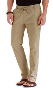 Pantalon kaki de bureau pour hommes Pantalon de survêtement de gymnastique Pantalon de fitness d'entraînement Sports Jogging Street Casual Wear Pantalon de golf à jambe droite pour hommes - Product Image 4