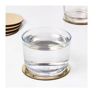 Posavasos de latón y metal de forma redonda para eventos de hoteles y restaurantes en calidad duradera con posavasos de metal terminado al por mayor - Product Image 4