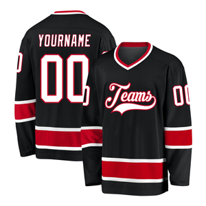 Vêtements de hockey sur glace personnalisés, entraînement, sport universitaire, maillot de sublimation, uniforme, combinaison de hockey à manches longues - Product Image 5