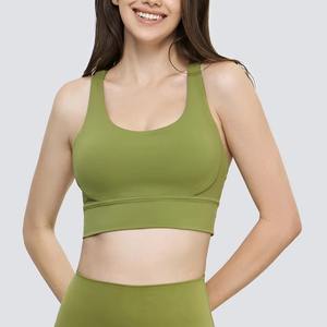 Womens Custom Wholesale Sexy Cotton Crop <b>Tops</b> Solid Color Short Sleeveless Knit Vest with U Neck Tank Fashionable Crop <b>Top</b> - Product Image 4