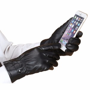 Wolson Industry Guantes de cuero de piel de oveja de primera calidad Guantes de conducción apropiados para exteriores para hombres y mujeres - Product Image 6