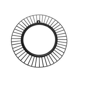 Espejo decorativo de mimbre hecho a mano para decoración de pared, colgante de madera de estilo nórdico para el hogar y la sala de estar - Product Image 3