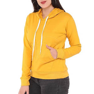 Sweats à capuche pour femmes en coton décontracté de haute qualité sweats à capuche d'hiver confortables avec logo avant prix de gros vente en ligne - Product Image 6