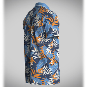 Venta al por mayor superventas sublimación Polo Camiseta de manga corta transpirable hombres Polo sublimación camiseta en precio al por mayor - Product Image 3