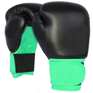 บริการ OEM ถุงมือชกมวยคุณภาพสูง ราคาขายดีที่สุด หนัง PU กันน้ำ ดีไซน์เปิดฝ่ามือ ระบายอากาศได้ดี - Product Image 2