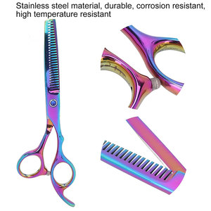 Ciseaux à effiler professionnels en acier inoxydable pour soins personnels - Product Image 5