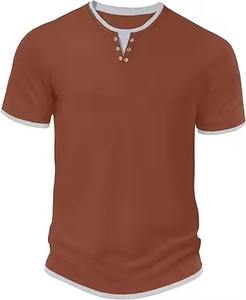 Conjunto de Verano para Hombre, Camiseta Transpirable de Poliéster Blanco para Hombre, Camisetas, Tops, Camisetas Holgadas con Estampado - Product Image 1