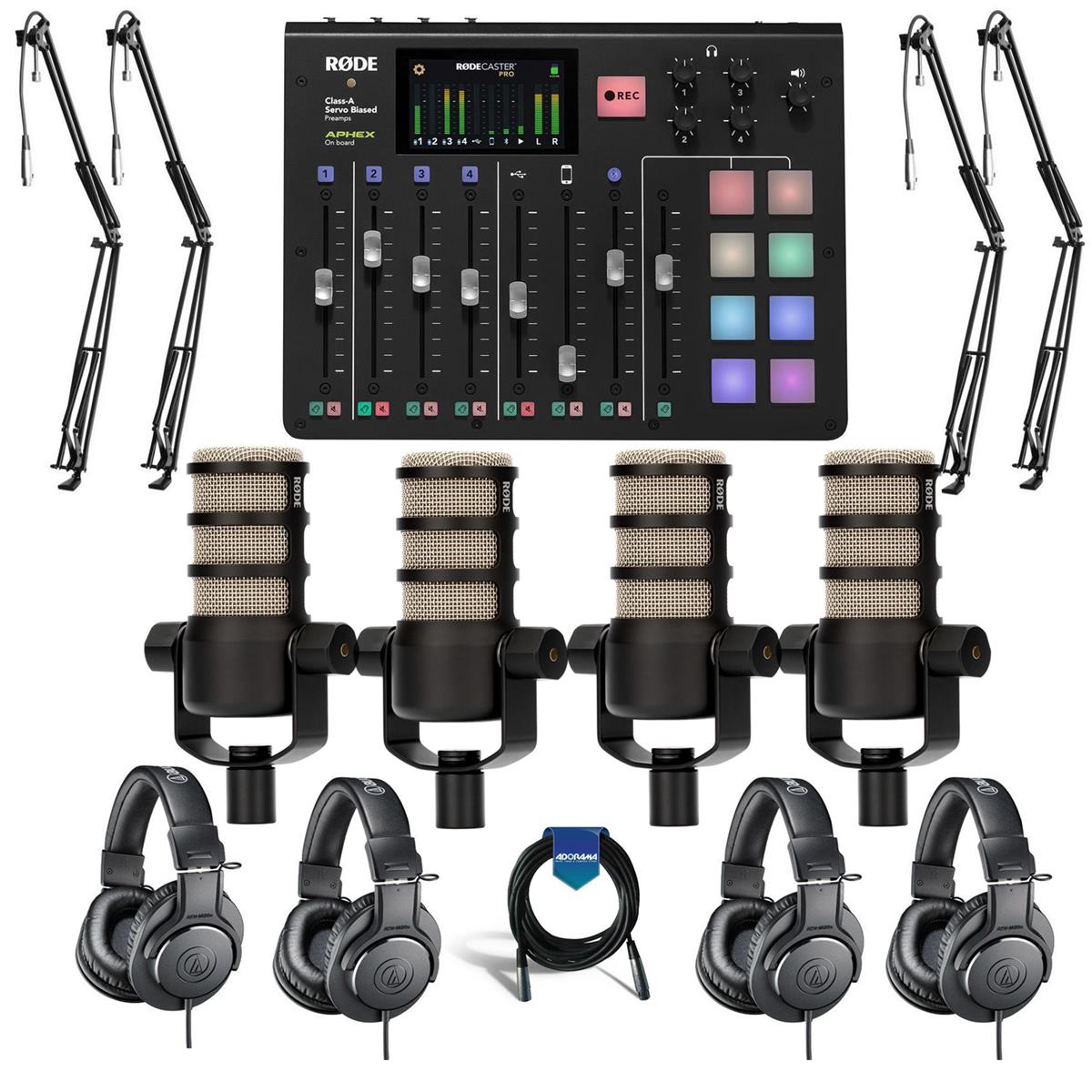 Высококачественная оригинальная комплекта W-ACC для микрофонов RODECaster Pro