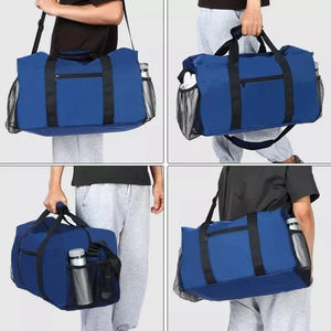 Oem Service Wholesale Best Design Leather Duffle <b>Bags</b> Lightweight Solid Color High Quality Leather Duffle <b>Bags</b> Breathable - Product Image 6