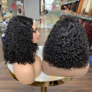 Peluca de Cabello Humano Vietnamita de Lujo con Encaje 4x4 de 14 Pulgadas, Textura Suave y Sedosa, Estilo Corto Resistente a los Enredos - Product Image 1