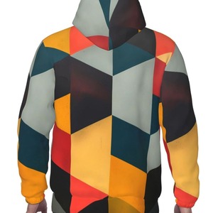 Sudaderas con capucha ligeras de sublimación para hombres de alta calidad Nuevas sudaderas con capucha de sublimación con cordón para exteriores - Product Image 6